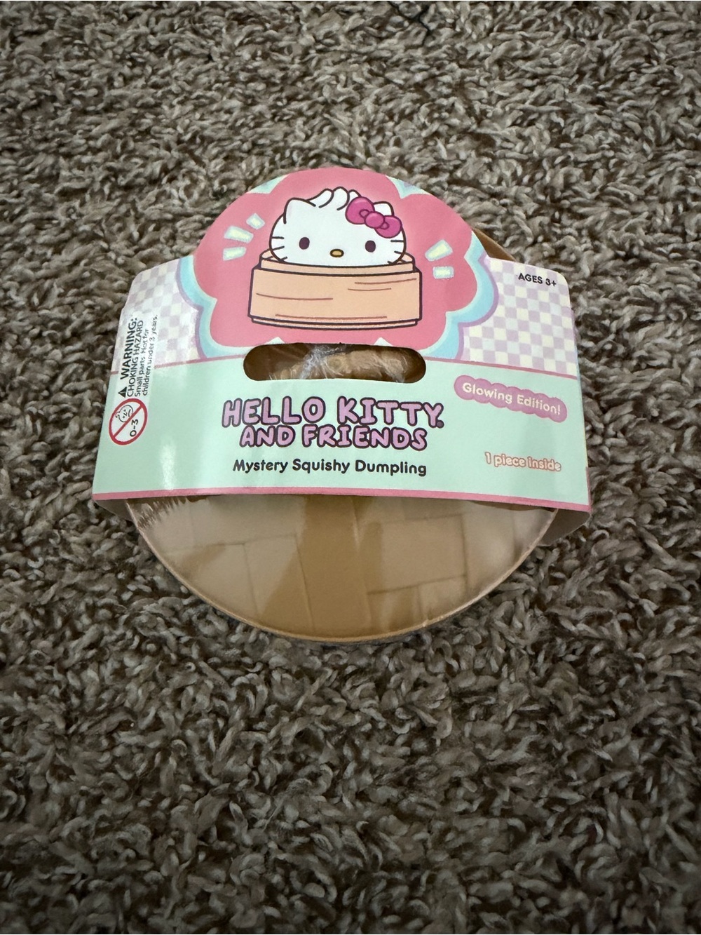 New Sanrio Hello Kitty and Friends Mystery Squishy Dumpling glowing edition